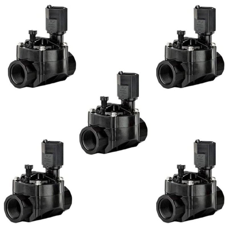 Électrovanne Rain Bird 100-HV 9 V 1" (paquet de 5 unités)