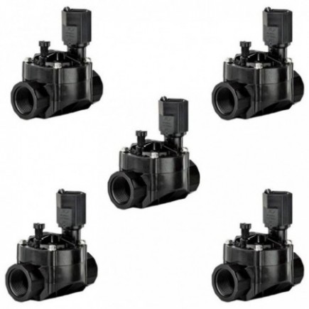 Électrovanne Rain Bird 100-HV 9 V 1" (paquet de 5 unités)