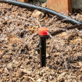 Achetez un goutteur réglable rouge de 0 à 70 litres/heure. 5 000 unités.