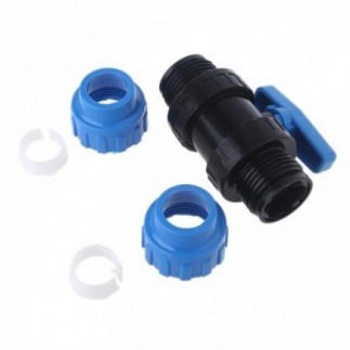 Compre válvula de encaixe PE 32mm, torneira para tubo agrícola