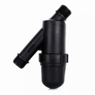 Achetez un filtre à mailles 3/4" pour tuyau de 25 mm.