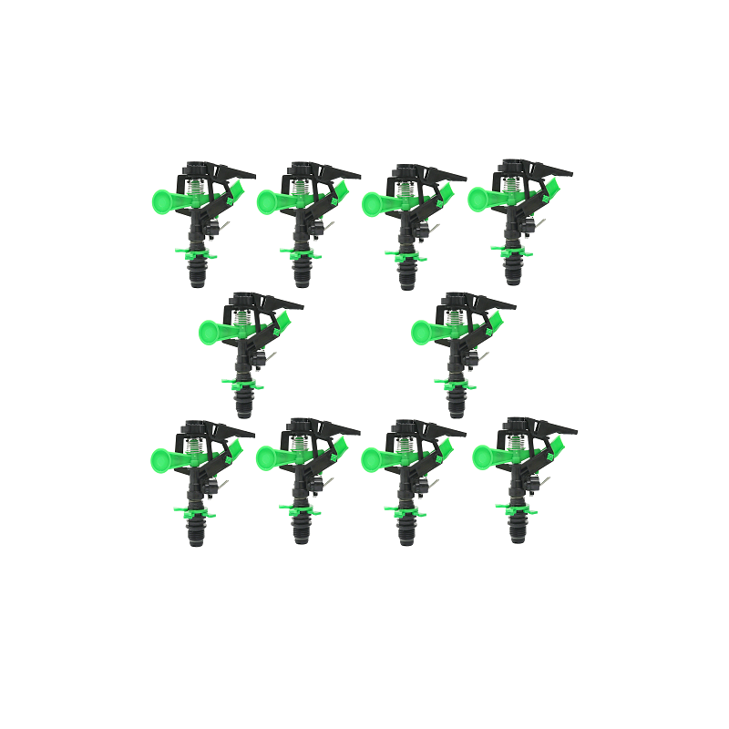 Aspersor de riego agrícola sectorial 1/2" ajustable de círculo parcial (pack 10) Aspersor de riego agrícola sectorial 1/2" ajustable de círculo parcial (pack 10)