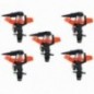 Arroseur rotatif 6001M-C | Irrigation efficace et durable pour l'agriculture et Jardinería , portée de 8 à 13 m.Pack Lot de 5 un