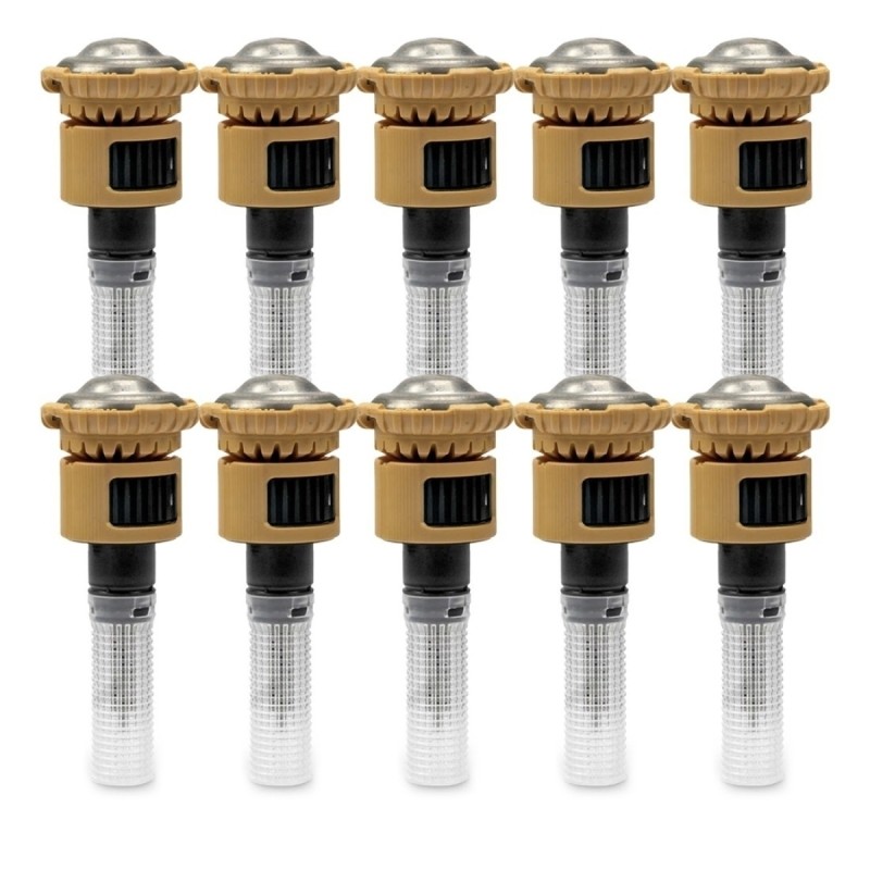 Pack 10 - Tobera rotator Rain Bird R-VAN18. Arco fijo de 360°