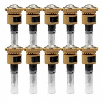 Pack 10 - Tobera rotator Rain Bird R-VAN18. Arco fijo de 360°