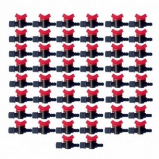 Achetez une vanne de commutation d'irrigation goutte à goutte 16 mm x 3/4 ", paquet de 50
