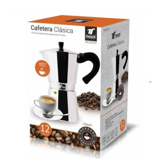 Achetez une cafetière classique en aluminium de 12 tasses