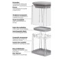 Tritatutto per alimenti TH-KA048