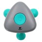Masseur portatif rechargeable par USB avec têtes interchangeables