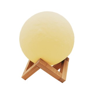 Lámpara Luna Control Táctil 15cm  Iluminación Celestial