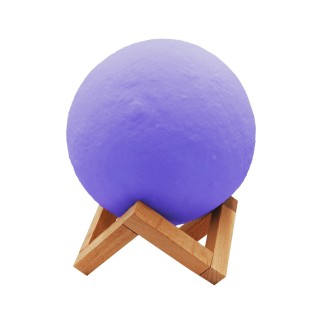 Lámpara Luna Control Táctil 15cm  Iluminación Celestial