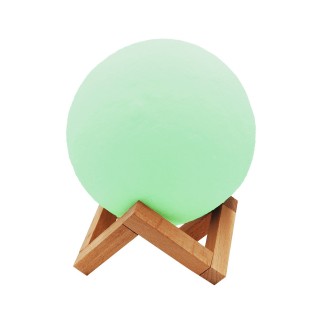 Lampada lunare con controllo touch da 15 cm, illuminazione celeste