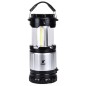 Lampe de camping avec fonction Power Bank et charge solaire