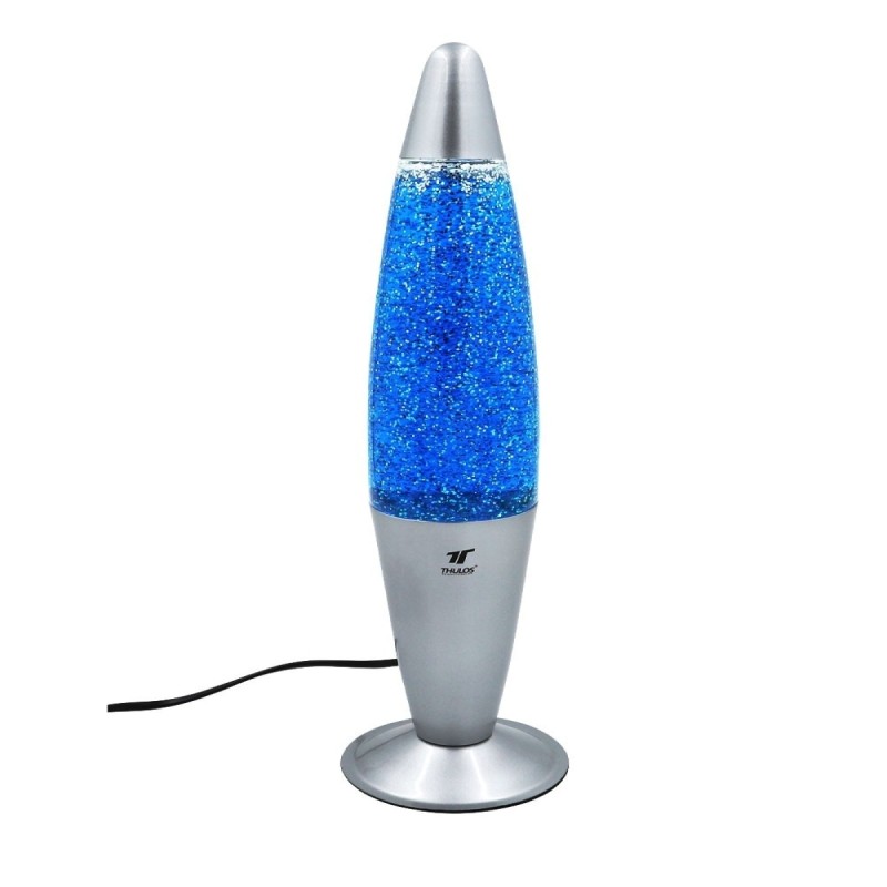 Luminária Blue Glitter Ilumine seu espaço com estilo