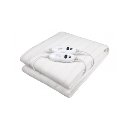 Scaldaletto elettrico 160x140 cm lavabile 2 temperature 2 comandi