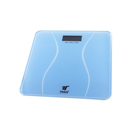 Balança digital para banheiro, plataforma de vidro temperado, 180 kg - Medic