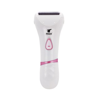 Barbeador ergonômico feminino com cabeça removível para barbear suave
