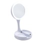 Specchio bifacciale illuminato a LED con ingrandimento 1x e 10x - Visione perfetta Specchio bifacciale illuminato a LED con ingrandimento 1x e 10x - Visione perfetta