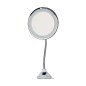 Espejo con Luces LED y Aumento 10x, Rotación 180° Espejo con Luces LED y Aumento 10x, Rotación 180°