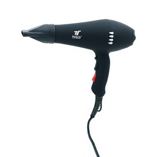 Sèche-cheveux ionique avec lumières LED, puissance de 2 000 W