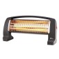 Estufa de Cuarzo con 3 Posiciones de Calor  Potencia 1200W y Oscilación Automática