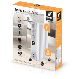 Radiatore a olio 11 elementi 2500W Potenza efficiente