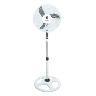 Ventilatore a piantana da 16" con 3 velocità e luce di cortesia