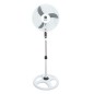 Ventilatore a piantana da 16" con 3 velocità e luce di cortesia