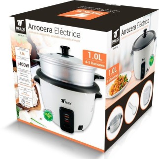 Arrocera Eléctrica 1L Potencia 500W - Voltaje 220V