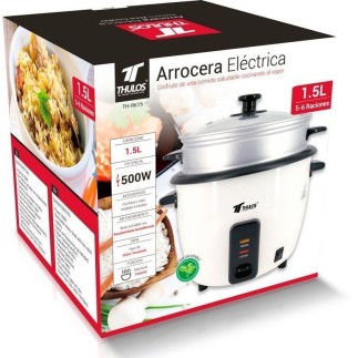 Cuiseur à riz électrique de 1,5 L pour 5 à 6 portions, puissance de 500 W