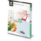 Bilancia da cucina digitale bianca da 5 kg con display LCD e retroilluminazione Bilancia da cucina digitale bianca da 5 kg con display LCD e retroilluminazione