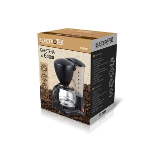 Cafetera de Goteo Compacta 5-6 Tazas, 550W de Potencia