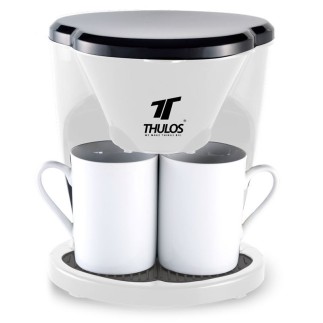 Macchina per caffè elettrica a due tazze: 450 W, design compatto