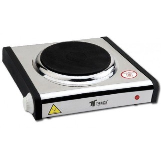 Cuisinière électrique en acier inoxydable avec 1 brûleur