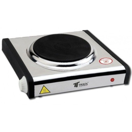 Cocina Eléctrica de Acero Inoxidable con 1 Quemador