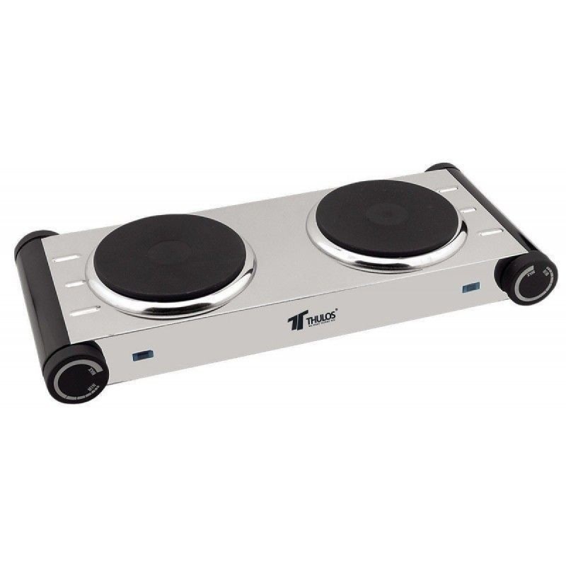 Piano cottura elettrico in acciaio inox a 2 fuochi: efficienza e stile nella tua cucina