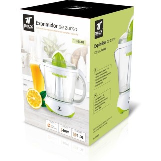 Exprimidor Eléctrico de 1.0L Potente y Eficiente para Jugos Frescos