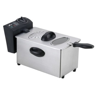 Friteuse électrique 2,5 L : puissante et polyvalente pour vos plats