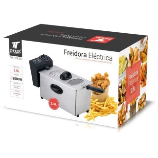 Fritadeira elétrica 2,5L: potente e versátil para seus pratos