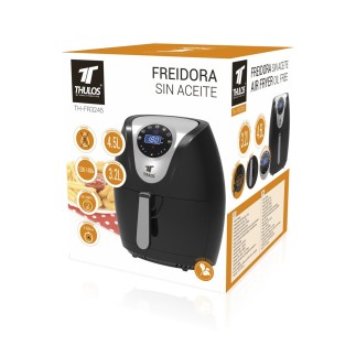 Fritadeira sem óleo de 3,2 L: Cozinha saudável com potência e precisão