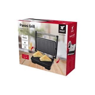 Panini Grill de 850W Versátil y Práctico para Tus Sándwiches Favoritos