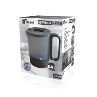 Hervidor de Viaje de 0.5L con 2 Tazas  Compacto y Conveniente