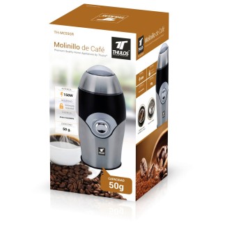 Macinacaffè con capacità di 50 g per preparare caffè fresco