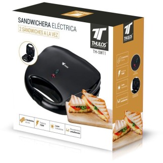 Machine à sandwich électrique avec capacité pour 2 sandwichs 750 W