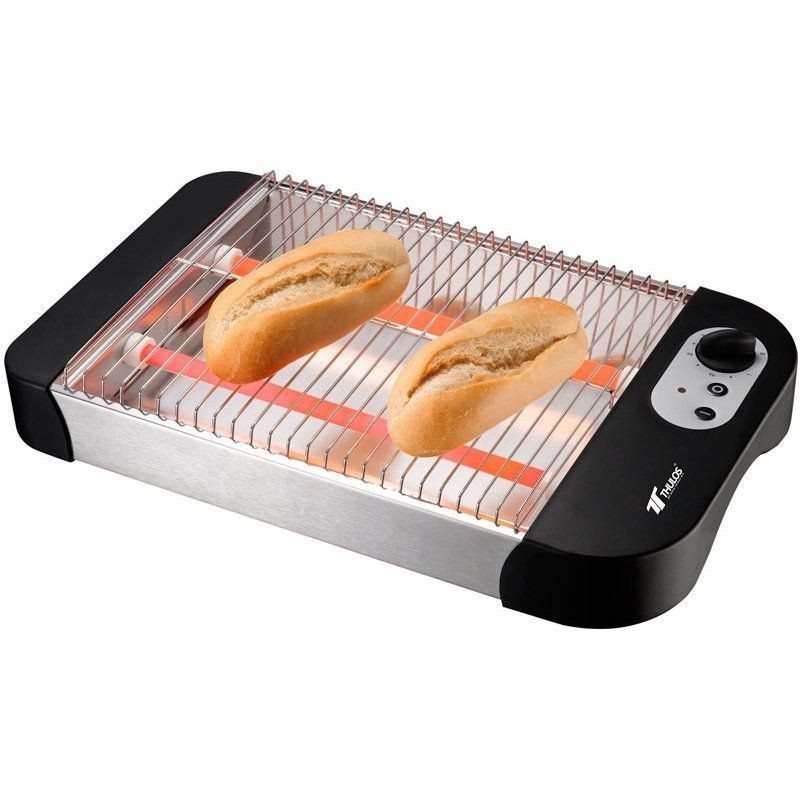 Tostador Plano con 6 Niveles de Temperatura  600W