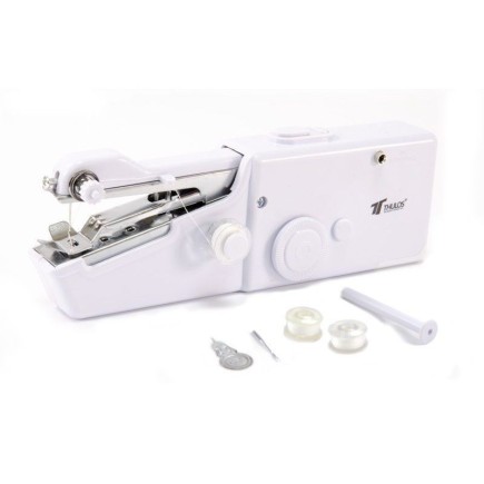 Mini Máquina de Coser de Mano Portátil Solución Rápida para Reparacion
