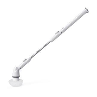 La brosse de nettoyage télescopique nettoie facilement tous les coins