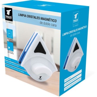Pulitore magnetico per vetri bifacciale, finestre brillanti