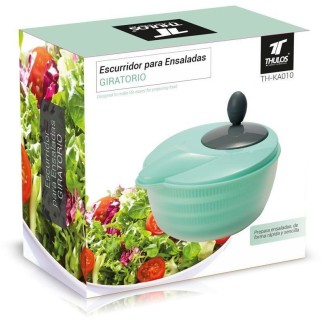 Centrifugadora de saladas giratória para preparar pratos saudáveis
