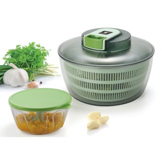 Set de Escurridor de Ensaladas y Mini Picador Manual